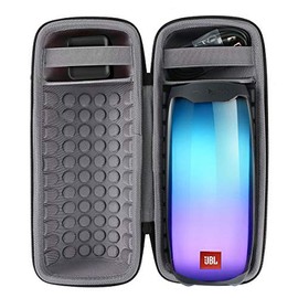 co2crea Hard Travel Case Replacement for JBL Pulse 4 Waterproof Portable Bluetooth Speaker (Black Case)