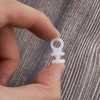 Micro Trader 50Pcs Curtain Track Rail Gliders Runner Wheel Rollers