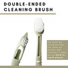 Skylarlife Multifunctional Double-ended Shoes Brush with Comfortable Handle Deep Clean