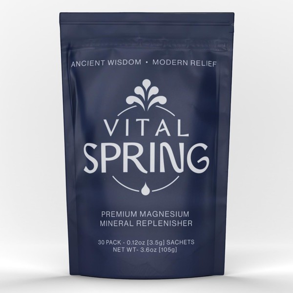 Vital Spring Bioavailable Mineral Powder with Magnesium: Natural Spring Inspired