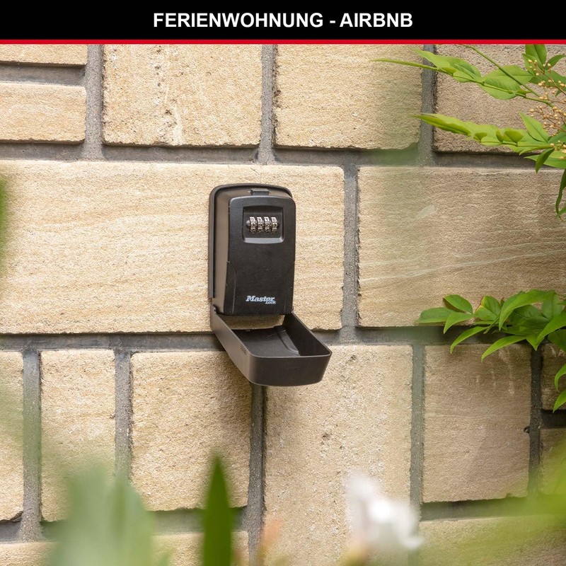 MASTER LOCK 5430EURD Wall Mounted Key Cabinet with Removable Cover