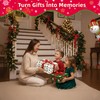 Anvure Christmas Wrapping Papers (4 Rolls: 93 sq. ft total)