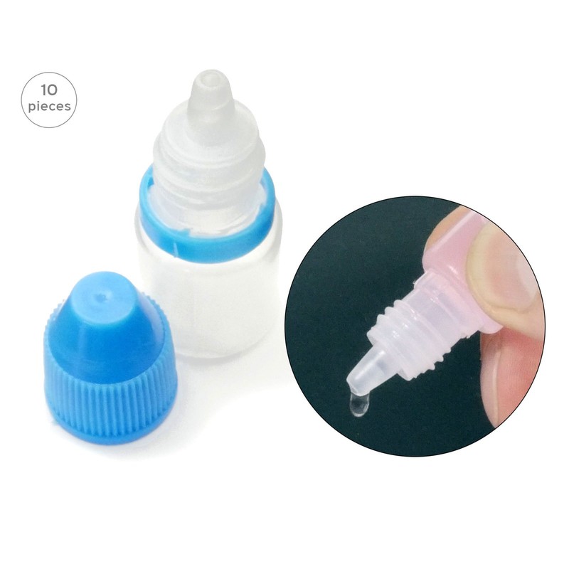 Octopus 10 x 3 ml mini dropper bottles for colors,
