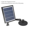 Solar Fountain Pump Multi Nozzles Efficient Small Landscape Floating Fountain