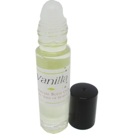 TCEShop Vanilla Scented Body Oil Fragrance [Roll-On - Gold - 1/3 oz.] - ID#122082