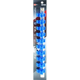 SK11 One-touch Socket Holder, Clip Color: Blue, SSH410N, Drive: 0.5 inches (12.7 mm), 1 piece, 1 set