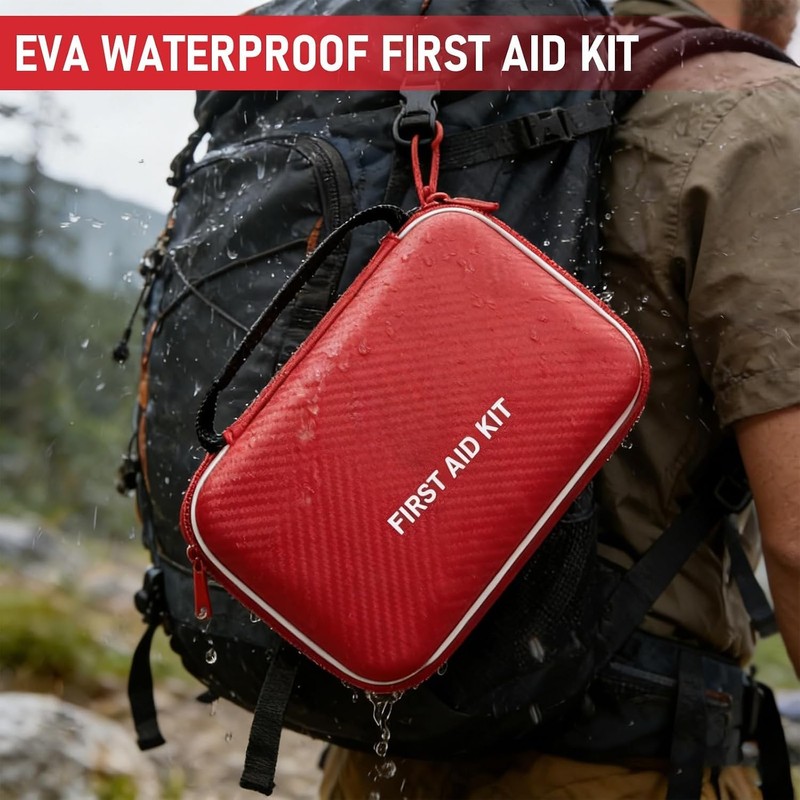First Aid Kit - Smart Compartments Medical Kit with EVA