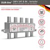 DUR-Line DFV SAT/BK Splitter