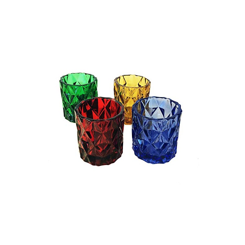 IMPULSE! Sunset Votive, Candle Holders, Bud Vase (Small, Cobalt)