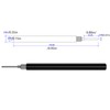 4 Pack 128mm Extended Needle Test Probes Tip, Needle Test