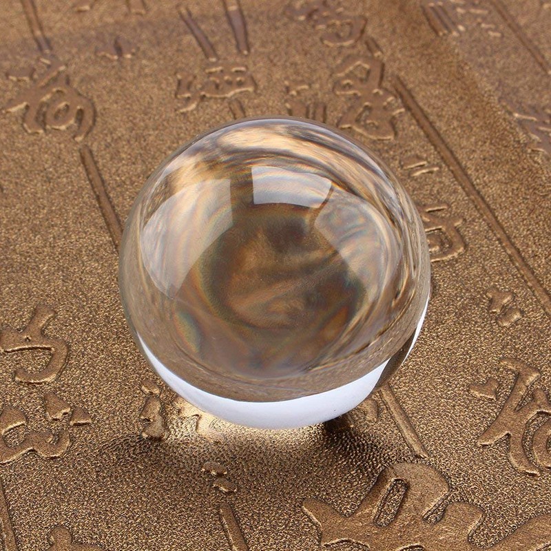 Clear Crystal Ball 40 mm / 1.6 Inch Asian Rare
