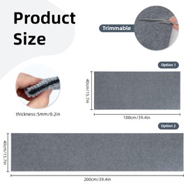 Oweisong Cat Scratch Furniture Protector Couch Corner Protectors from Pet Claws Self Adhesive Cat Scratching Pad Mat Carpet Indoors