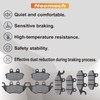 Front and Rear Brake Pads for Kawasaki Mule Pro FXT
