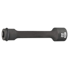 TONE 4AEX-22L150 Extension Socket for Impacts, 0.5 inch (12.7 mm) Drive (1/2 mm), Double Side Width 0.9 inches (22 mm)