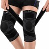 WHLICKS Knee Support for Men/Women with Strap (2 Pack), Sports