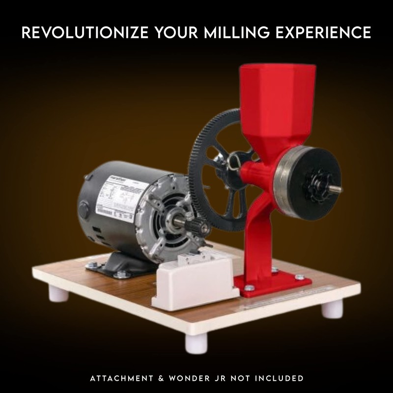Wonder Mill - Mounting Board for Motorized Mill (for Wonder
