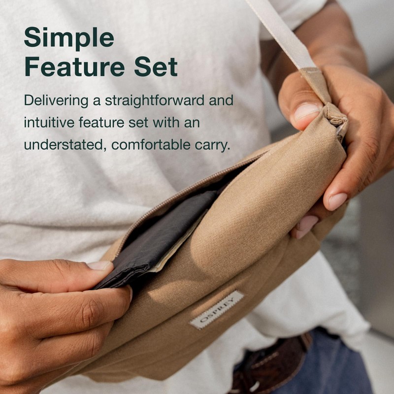 Osprey Arcane Hip Fanny Pack, Black, One Size, 14l