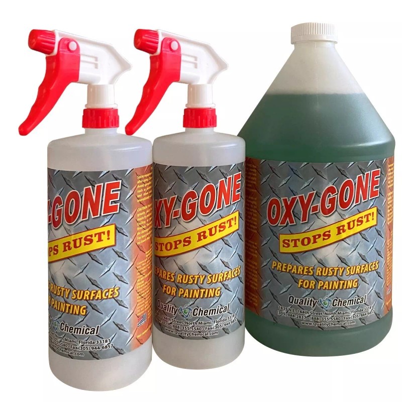 Quality Chemical Oxy-Gone Rust Remover & Metal Treatment / 1