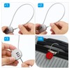 PATIKIL Combination Lock 12 Inch, 2 Pcs 3 Digit Outdoor