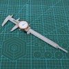 Aluminum Alloy Caliper 2-Way Shockproof Precision Measuring Tool with Dial