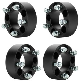5x4.5 2 inch Wheel Spacers 82.5mm Bore for Ford Mustang Ranger Explorer, Dodge Dakota, 1/2"-20 Studs 5 Lugs Wheel Adapters fits Jeep Wrangler TJ YJ TJ XJ MJ KJ KK ZJ, 50.8mm Thick 5x114.3mm, Set of 4