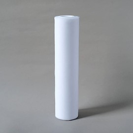 BalsaCircle 18-Inch x 100 Yards White Tulle Fabric Bolt Wedding Party Favors Draping Crafts Sewing Decorations Supplies