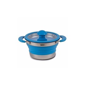 Faltbarer Kochtopf - Leichtgewichtstopf - Campingkochtopf 1Liter Kampa CW088