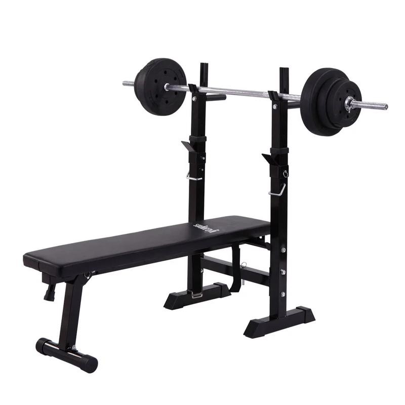Foldable Bench Press Bench, Workout Bench for Home Gym, Adjustable