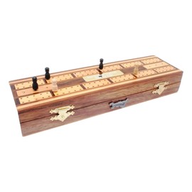 Gamekeepers Cottage gifts Cornwall Wooden Cribbage Board with Playing Cards & FREE ENGRAVING 440