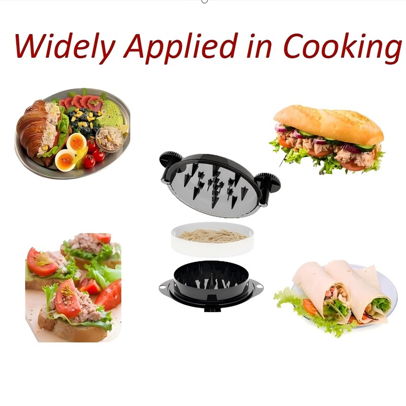 Chicken Shredder Tool Twist Meat Shredder Large-Shredding Tools with Stainless