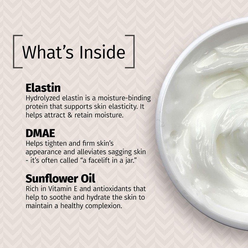 Reviva Labs Elastin and DMAE Cream – Firming Night Cream