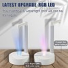 Desktop Water Bottle Dispenser,New upgrade RGB Ambient Light, Bedside Water