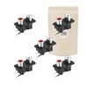 5X RCA Connectors Coaxial Connector Composite Video Connector