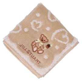 Jill Stuart 09208066 Women's Handkerchief Towel Hand Towel Handkerchief Female Mini Size Handkerchief 09208066B Beige [B] Approx. Width 7.9 x Height 7.9 inches (20 cm) x Height 7.9 inches (20 cm),