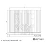 Blue Print ADBP250013 Cabin Air Filter