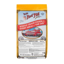 Bob's Red Mill Bulk Rice Flour, Brown, 25 Pound
