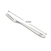 Callyne 12-Piece Stainless Steel Mini Fruit Forks, 2-Prong Forks
