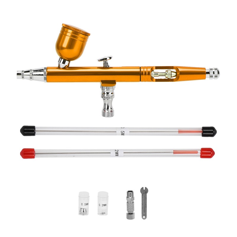 Painting Airbrush Gun Tail External Adjustment DIY Spray Tool for