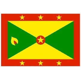 Flag Co 5Ft X 3Ft Grenada Grenadian Material Flag