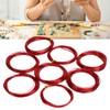 8 Rolls 0.6‑3mm DIY Jewelry Beading Wire Aluminum Craft Wire