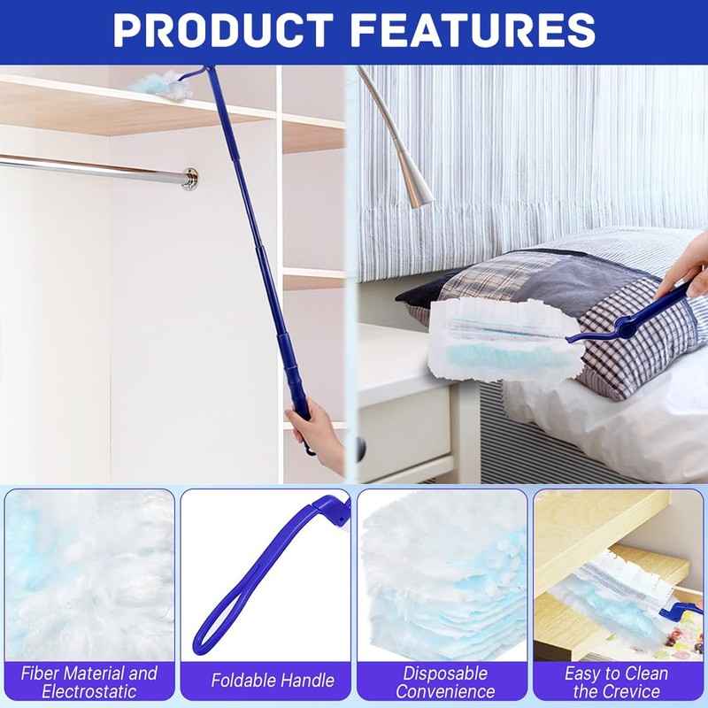Disposable Dusters for Cleaning Hand Duster Refills Disposable Electrostatic Duster