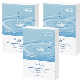 The Lab by Blanc Doux Oligo Hyaluronic Acid Watery Skin Mask 250g, Pack of 10, 3 / 더랩바이블랑두 올리고 히알루론산 워터리 스킨 마스크 250g, 10개입, 3개