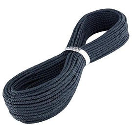Kanirope® Polyester Rope Polyester Polybraid 4 mm 50 m Black 8-Way Braided