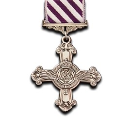 Trikoty Distinguished Flying Cross Medal Reproduction with Ribbon Full Size Royal Air Force RAF DFC award