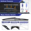 Rear Wiper Arm and Blade Kit for 2009-2020 Dodge Journey