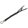 Leather King Hard Baseball Glove Leather Keychain (Black)