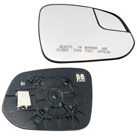 Passenger Side Mirror Glass Heat Without Blind Spot for 2016-2024 Toyota TACOMA For 2013-2018 Toyota RAV4 (Passenger Heated No-Blind Spot)