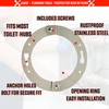Lasco Toilet Flange Repair Stainless Steel Split Ring