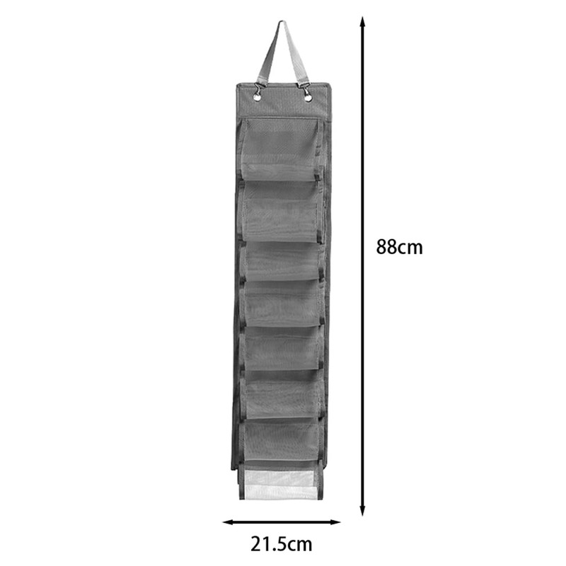 Tiardey 16pcs Hanging Legging Storage Organizer,Foldable Clothes Storage Hanging Bag,Clothes
