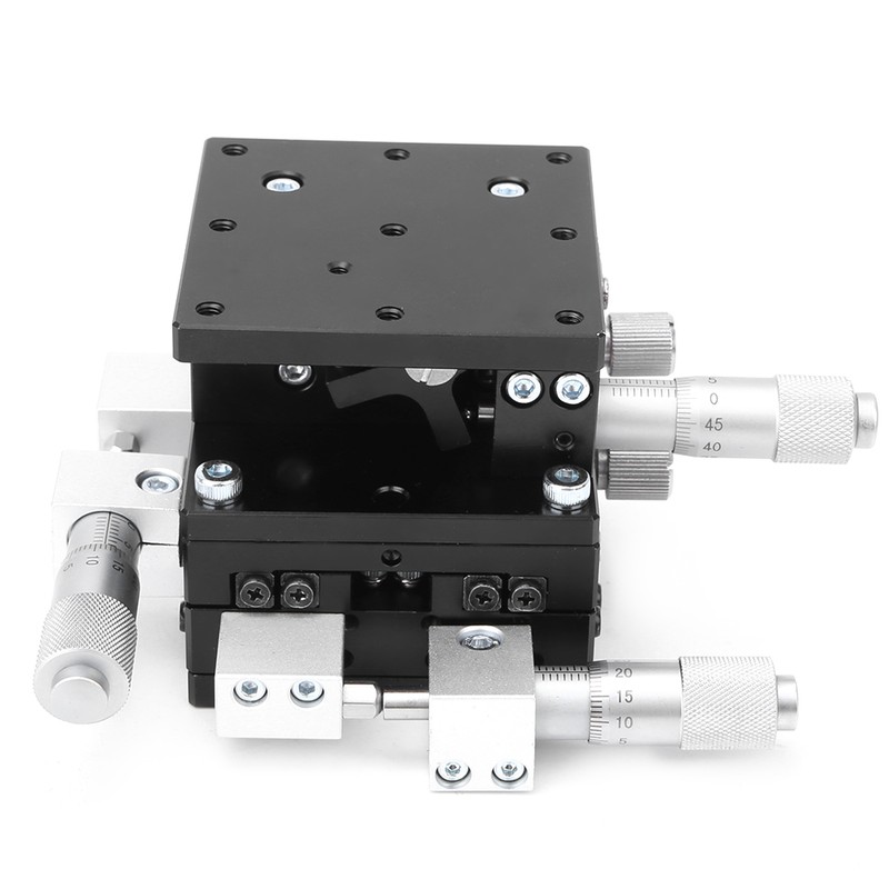 LD60-LM XYZ 3-Axes Manual Linear Stage Trimming Platform Tuning Sliding